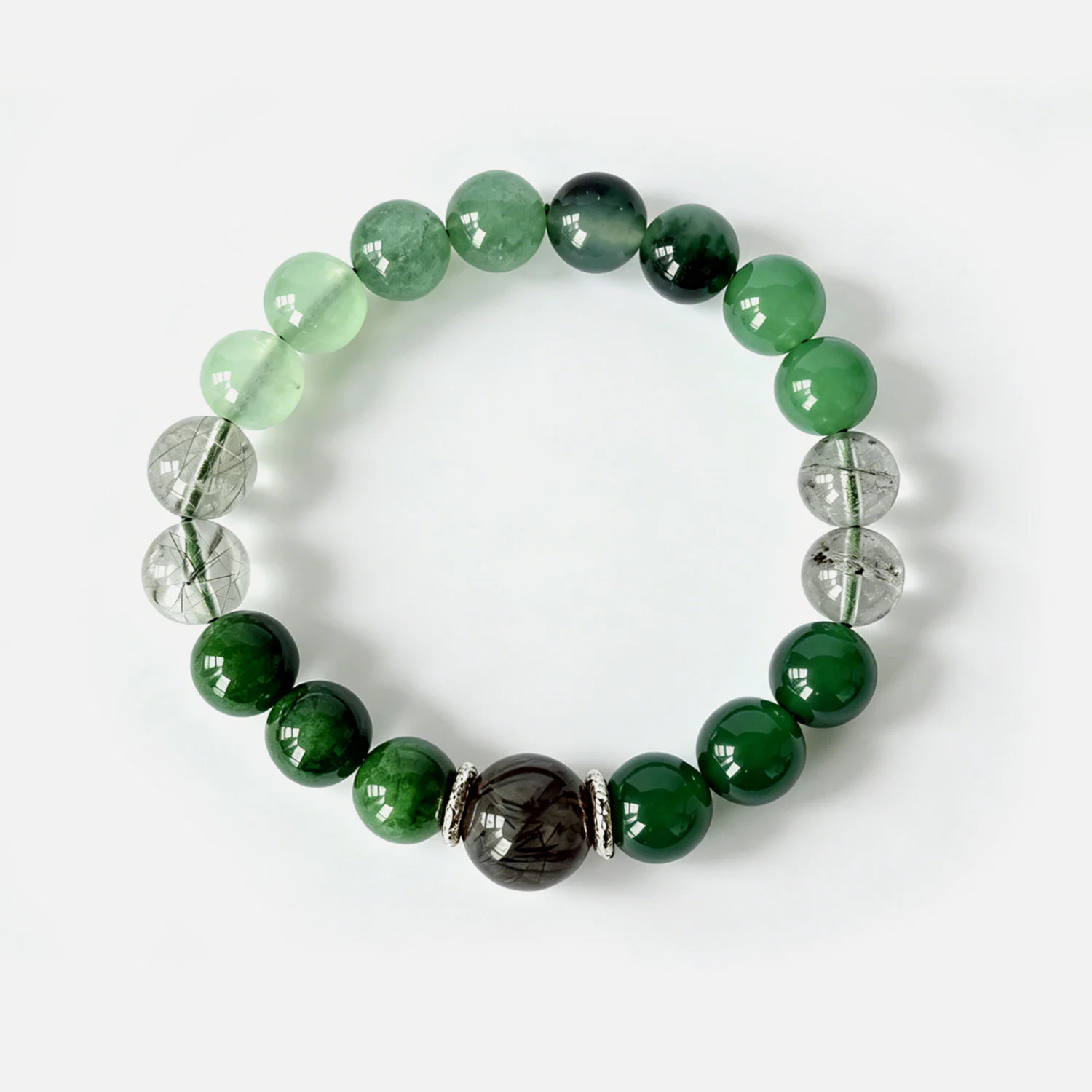 Wood Element Bracelet – Five Elements Natural Stone Bracelet - Image 1