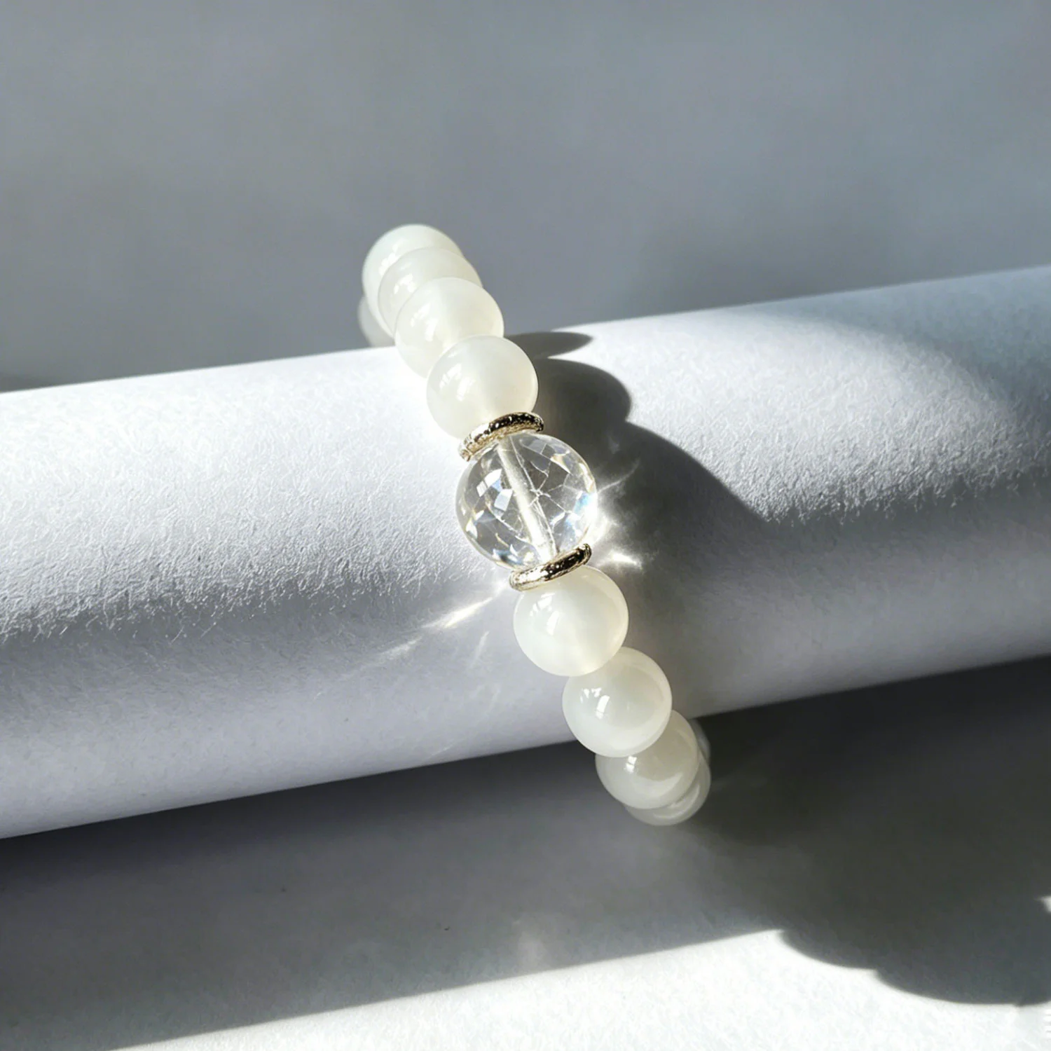 Earth Element Bracelet – Five Elements Natural Stone Bracelet - Image 2