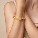 Metal Element Bracelet – Five Elements Natural Stone Bracelet - Image 3