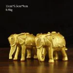 Brass Wealth Elephant – Feng Shui Home & Office Decor - Image 5