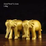 Brass Wealth Elephant – Feng Shui Home & Office Decor - Image 6