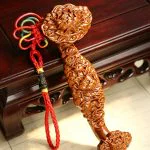 Peach Wood Ruyi – Symbolic Feng Shui Decor - Image 2