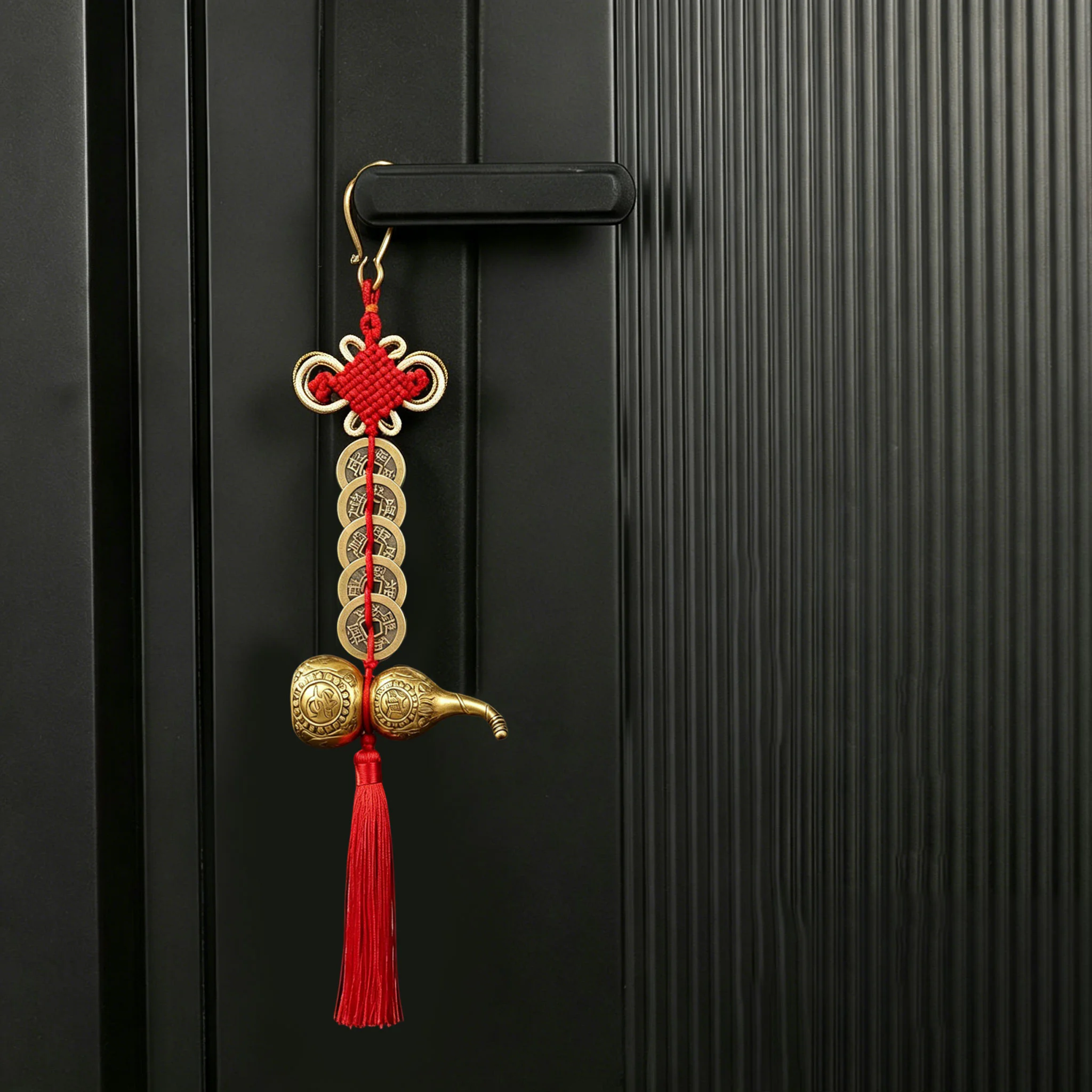Five Emperor Coins – Feng Shui Hanging Decor - Image 4